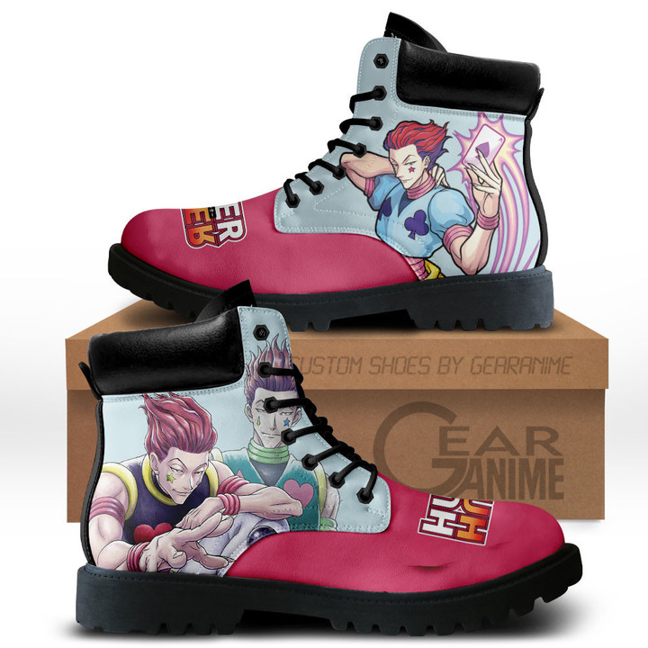 Hunter x Hunter Hisoka Boots Anime Custom Shoes MV0512Gear Anime