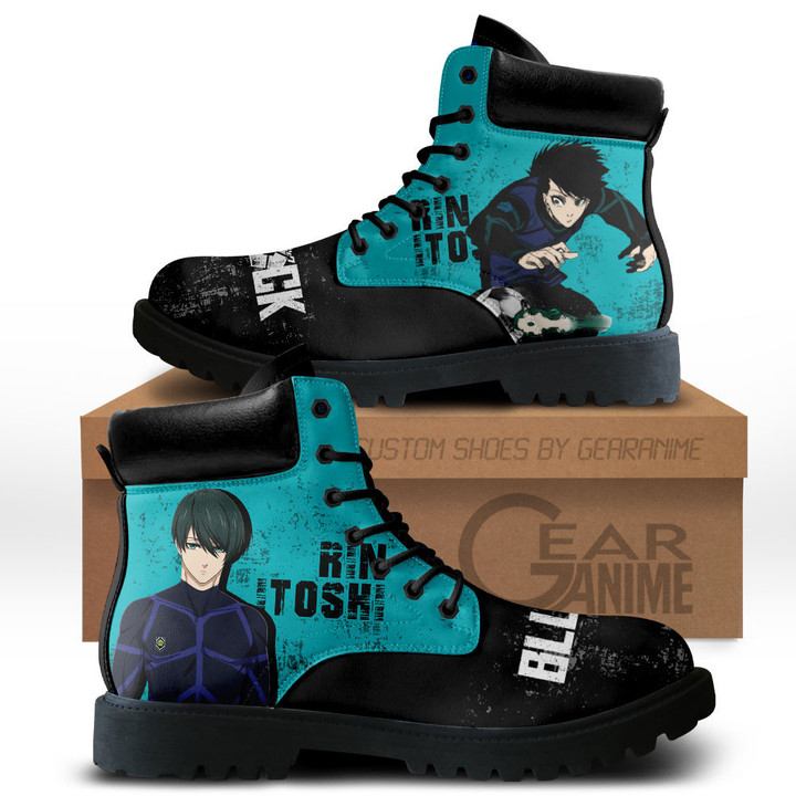 Rin Itoshi Boots Anime Custom ShoesGear Anime