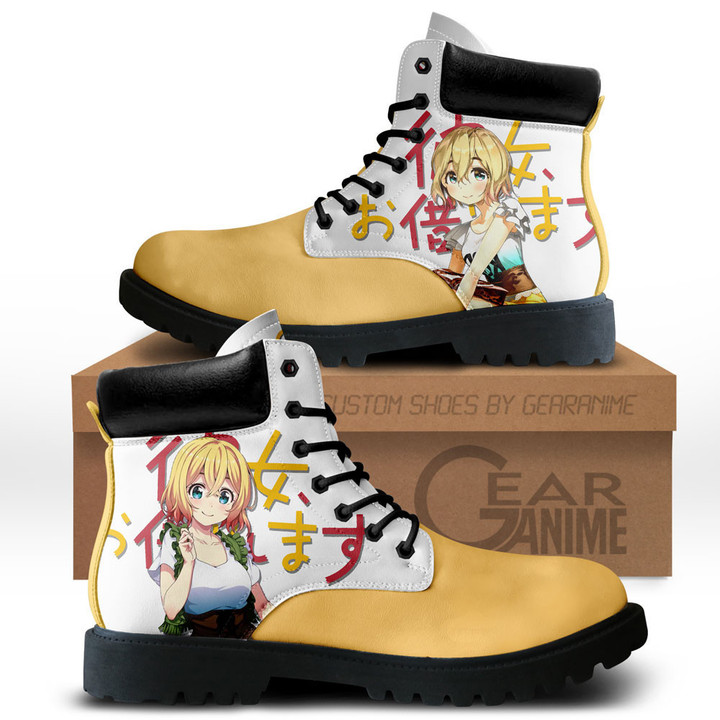 Rent a Girlfriend Mami Nanami Boots Anime Custom Shoes NTT1312Gear Anime