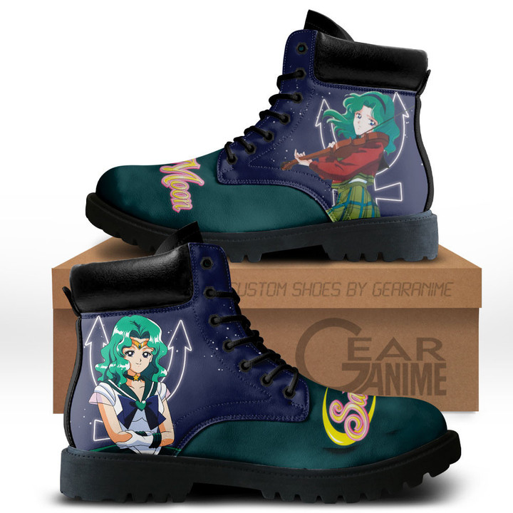 Sailor Neptune Boots Anime Custom Shoes For Fans MV3110Gear Anime