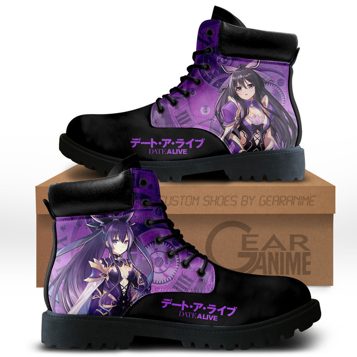 Date A Live Tohka Yatogami Boots Anime Custom ShoesGear Anime