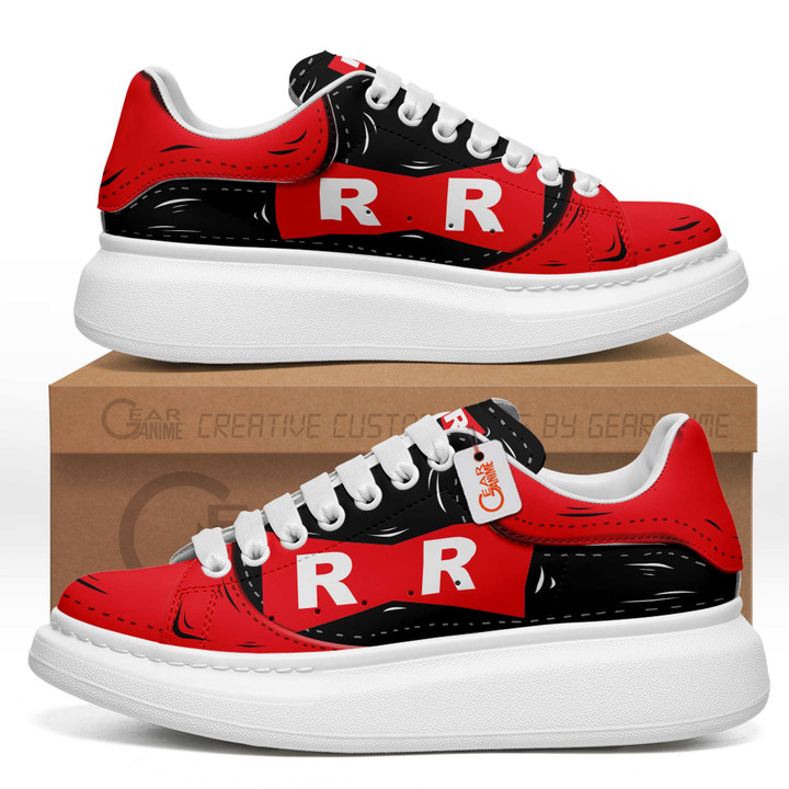 Red Ribbon Army MQ Shoes Custom Sneakers TT3003 - Gear Anime