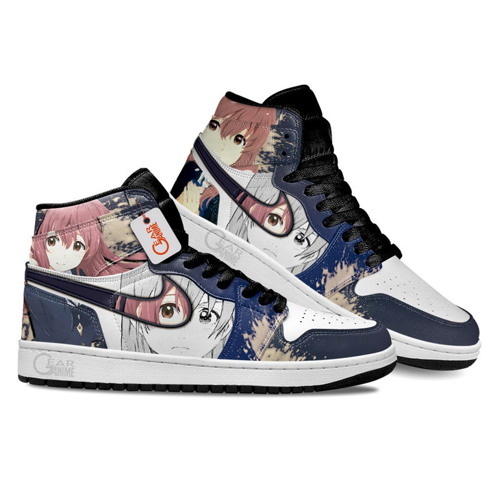 Shouko Nishimiya J1-Sneakers Custom Shoes MN0504 Gear Anime