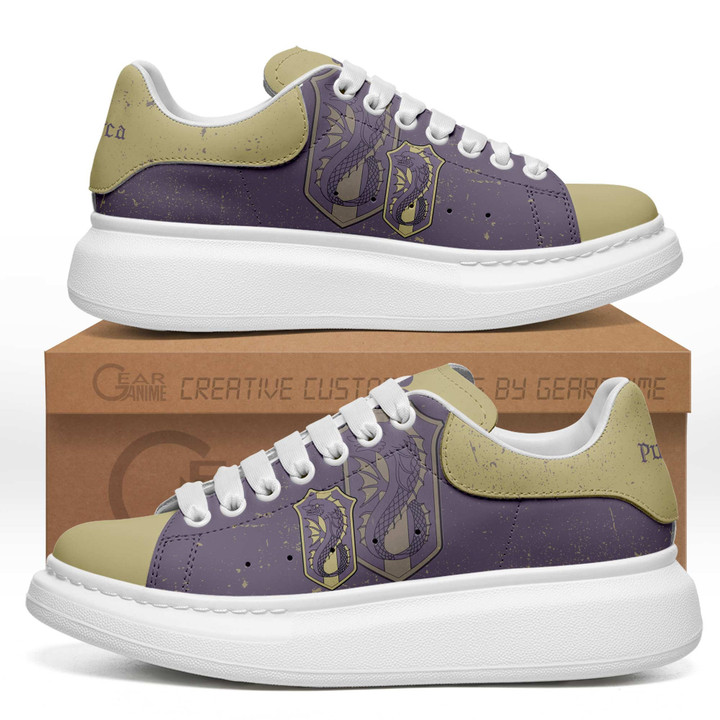 Purple Orca Shoes Custom MQ Sneakers MV1007 - Gear Anime
