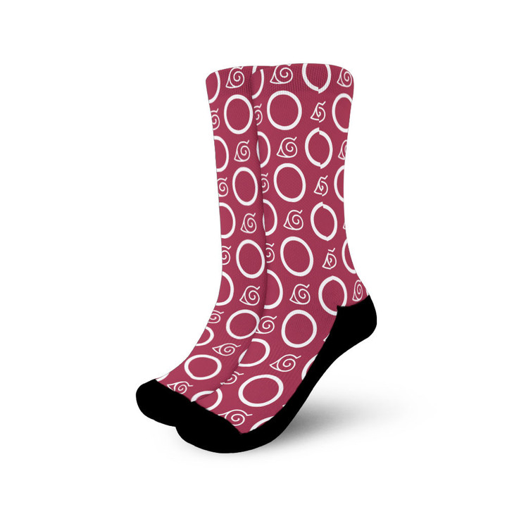 Sakura Haruno Socks Symbols Pattern Custom VA0507 Gear Anime
