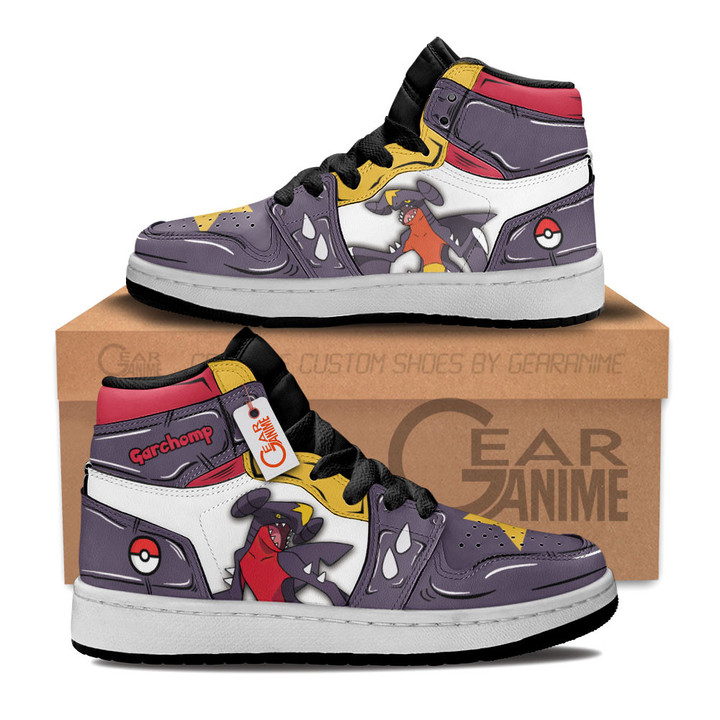 Garchomp Kids Shoes Personalized Kid Sneakers Custom MN1407 Gear Anime