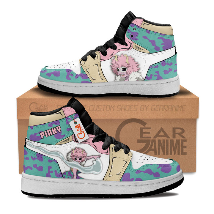 Mina Ashido Kids Shoes Personalized Kid Sneakers Gear Anime