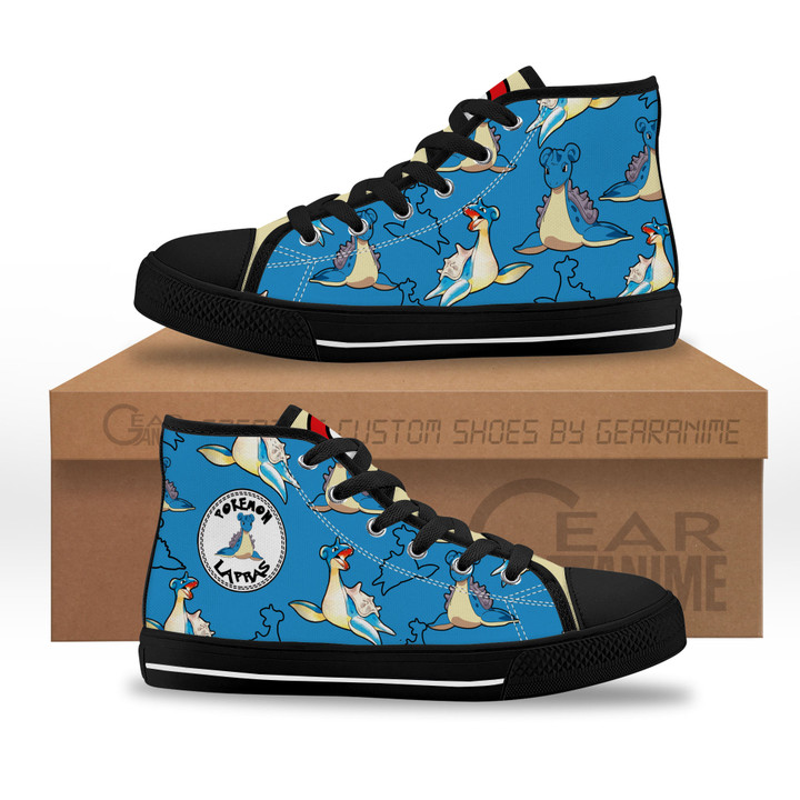 Larpas Kids Sneakers Custom High Top Shoes-Gear Anime