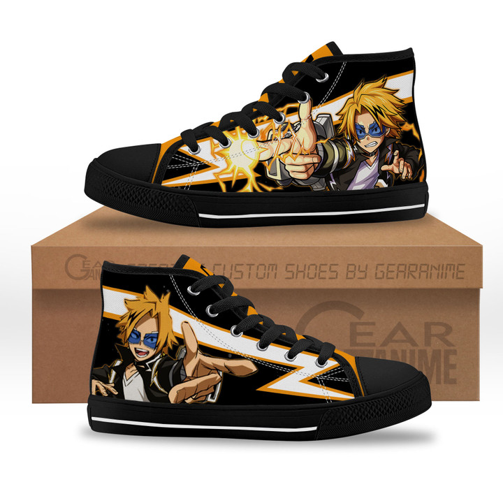Chargebolt Kids Sneakers Custom High Top Shoes-Gear Anime