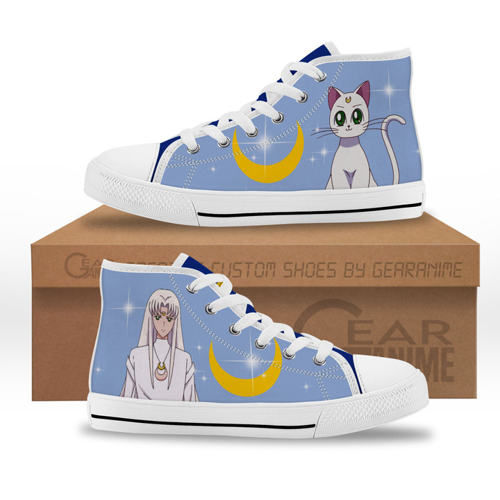 Artemis Kids Sneakers Custom High Top Shoes-Gear Anime