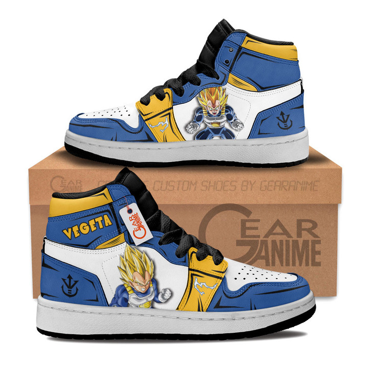Vegeta Super Saiyan Kids Shoes Personalized Kid Sneakers Gear Anime
