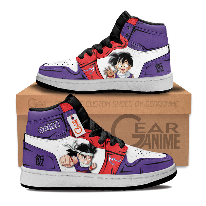 Gohan Kids Shoes Personalized Kid Sneakers Gear Anime