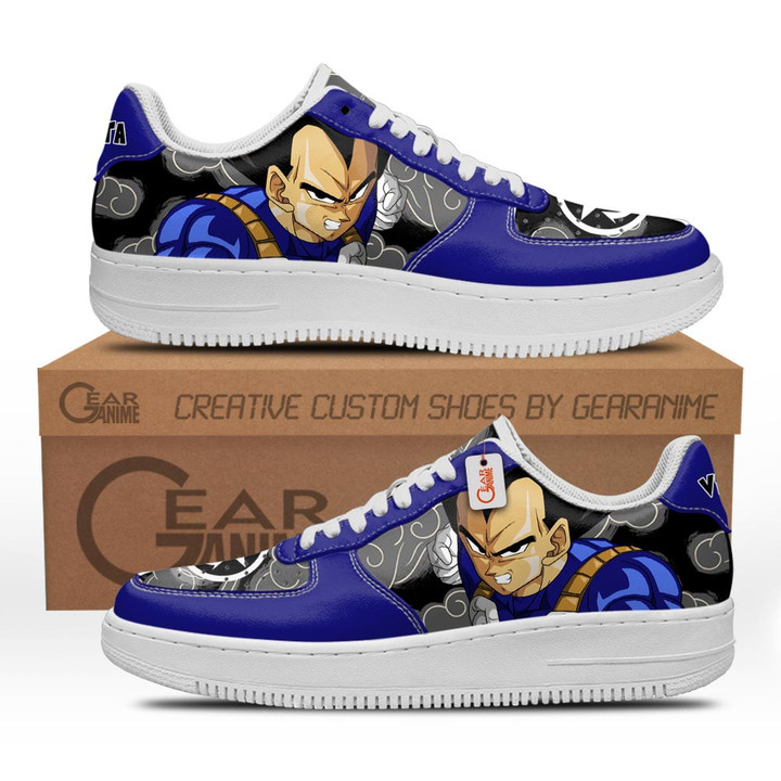 Vegeta Shoes Custom Air SneakersGear Anime