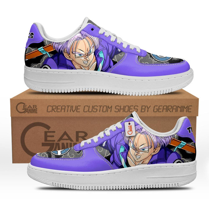 Future Trunks Shoes Custom Air SneakersGear Anime