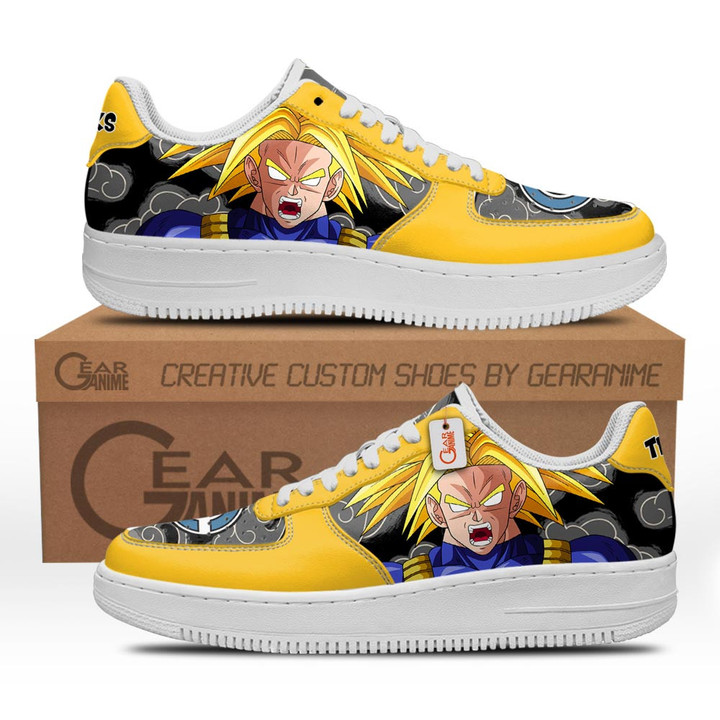 Future Trunks Ultra Super Saiyan Shoes Custom Air SneakersGear Anime