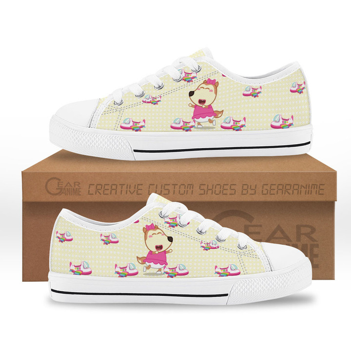 Lucy Kids Sneakers Wolfoo Custom Low Top Shoes Pattern Style-Gear Anime