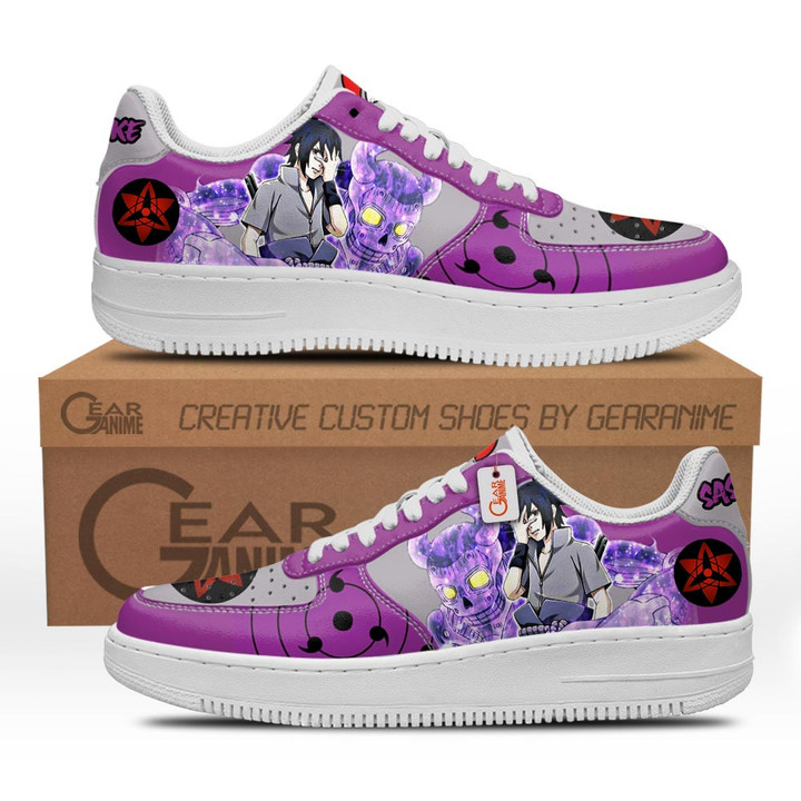 Sasuke Susanoo Shoes Custom Air SneakersGear Anime