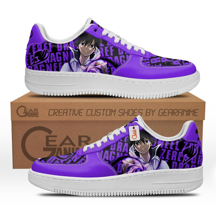 Zeref Dragneel Shoes Custom Air SneakersGear Anime