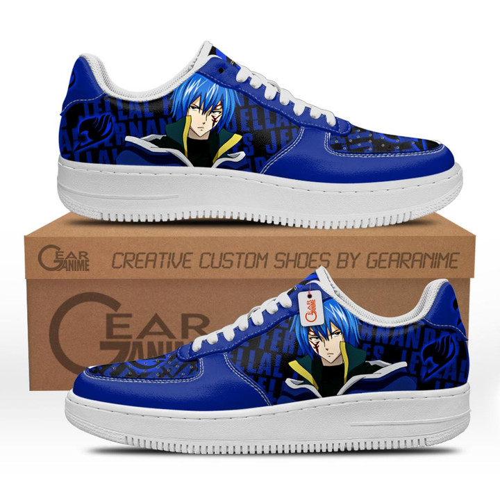 Jellal Fernandes Shoes Custom Air SneakersGear Anime