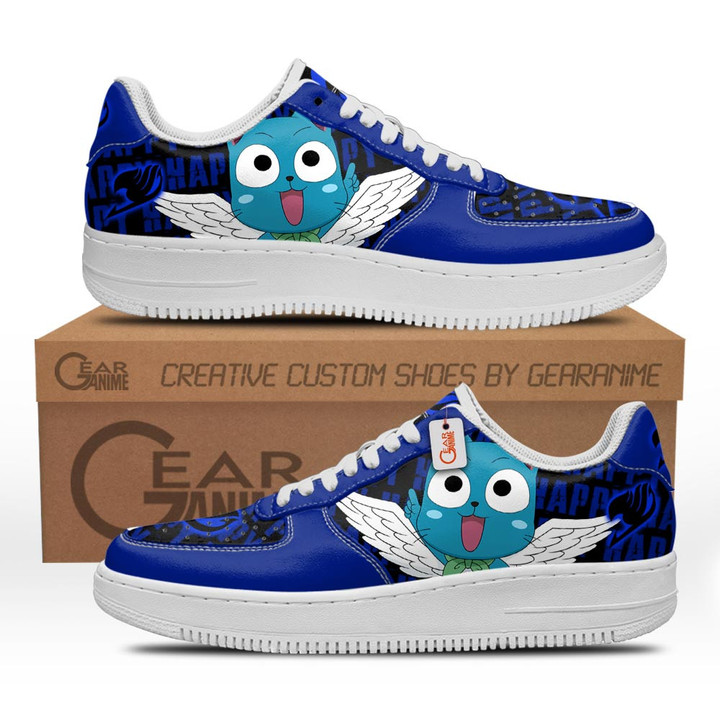 Happy Shoes Custom Air SneakersGear Anime