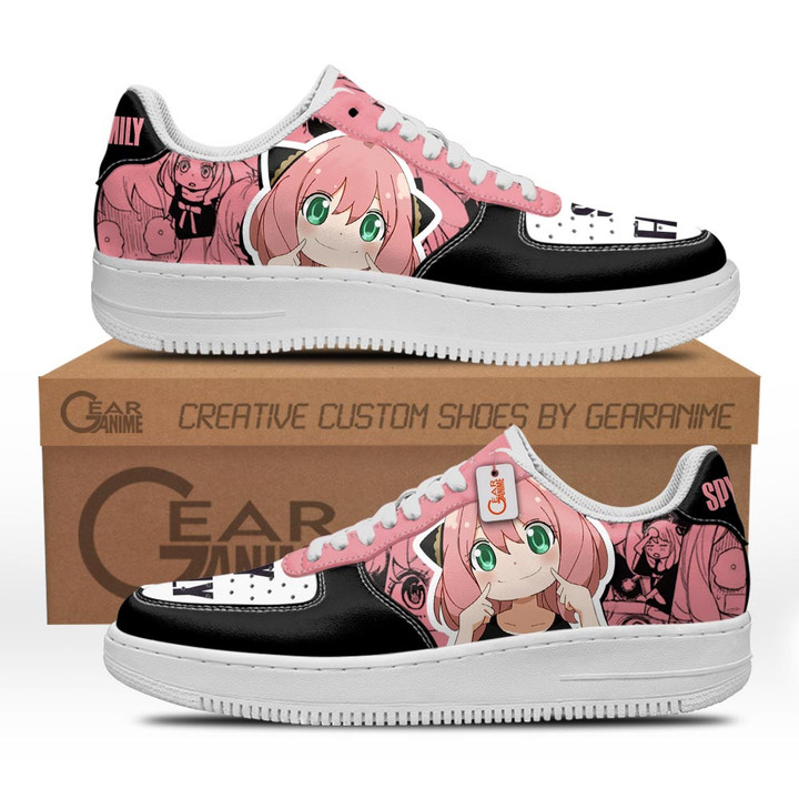 Anya Forger Shoes Custom Air SneakersGear Anime