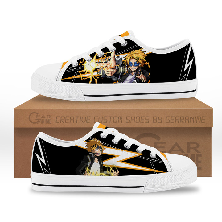 Chargebolt Kids Sneakers Custom Low Top Shoes-Gear Anime