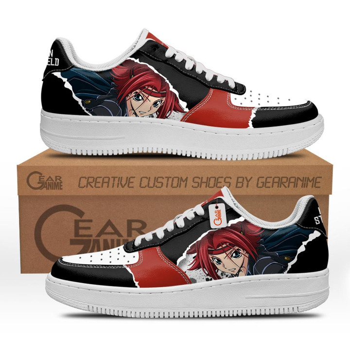 Kallen Stadtfeld Shoes Custom Air SneakersGear Anime