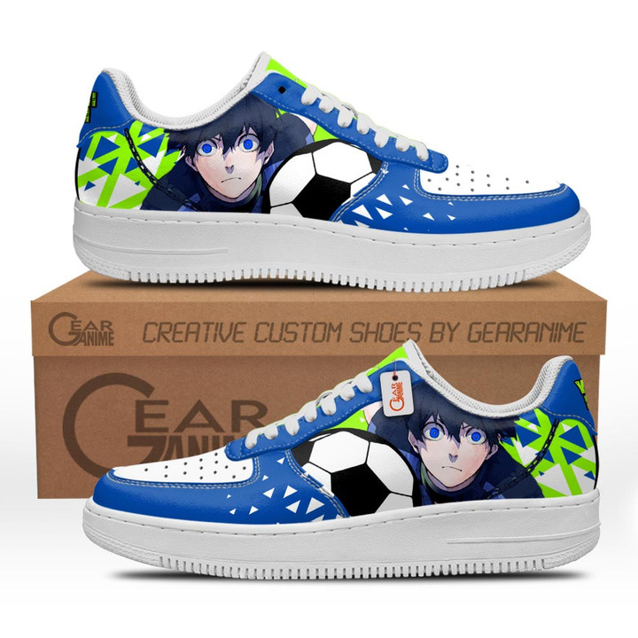 Yoichi Isagi Shoes Custom Air SneakersGear Anime