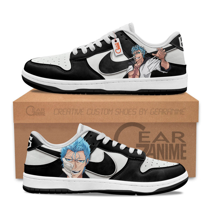 Grimmjow Jaegerjaquez SB Sneakers Custom ShoesGear Anime