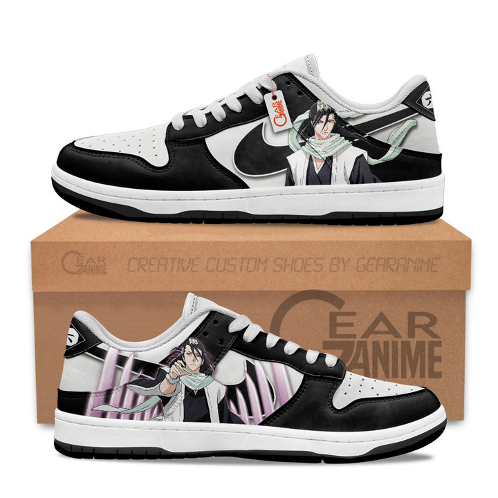 Byakuya Kuchiki SB Sneakers Custom ShoesGear Anime