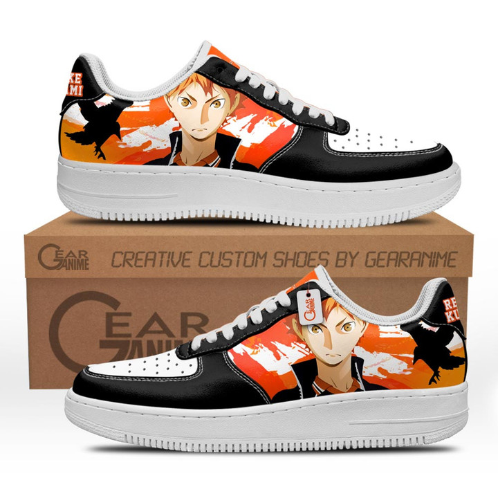 Shoyo Hinata Shoes Custom Air SneakersGear Anime