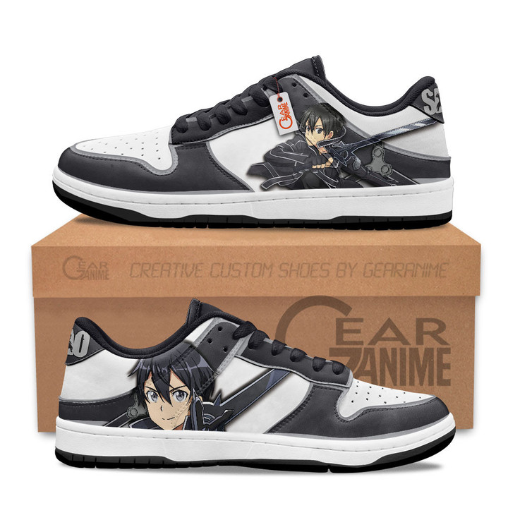 Kirito SB Sneakers Custom ShoesGear Anime
