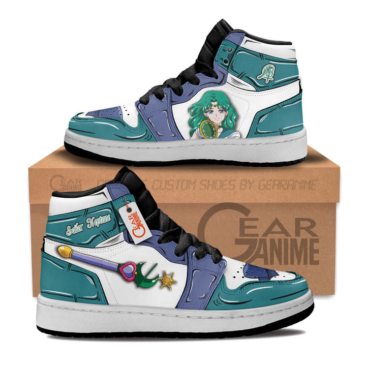 Sailor Neptune Kids Shoes Personalized Kid Sneakers Gear Anime