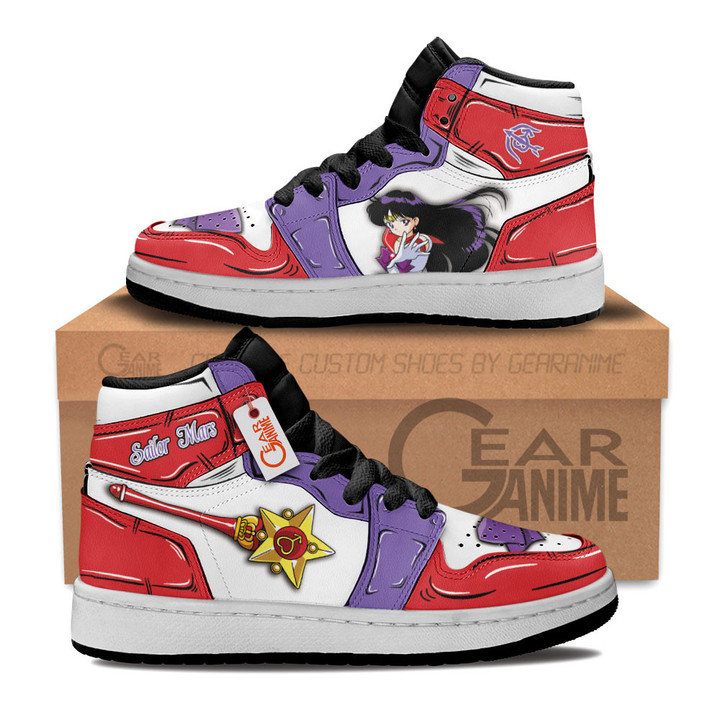 Sailor Mars Kids Shoes Personalized Kid Sneakers Gear Anime