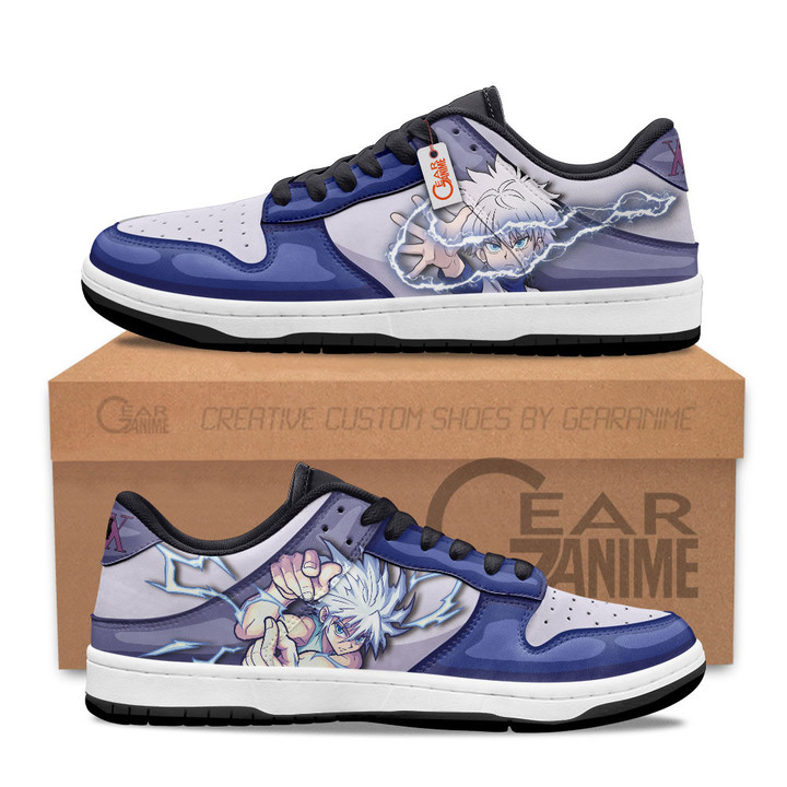 Killua Zoldyck SB Sneakers Custom ShoesGear Anime
