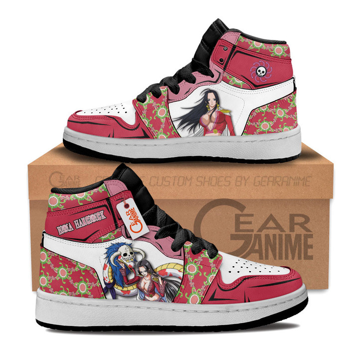 Boa Hancock Kids Shoes Personalized Kid Sneakers Gear Anime