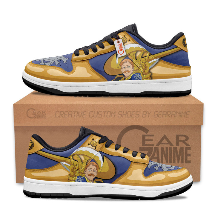 Escanor SB Sneakers Custom ShoesGear Anime
