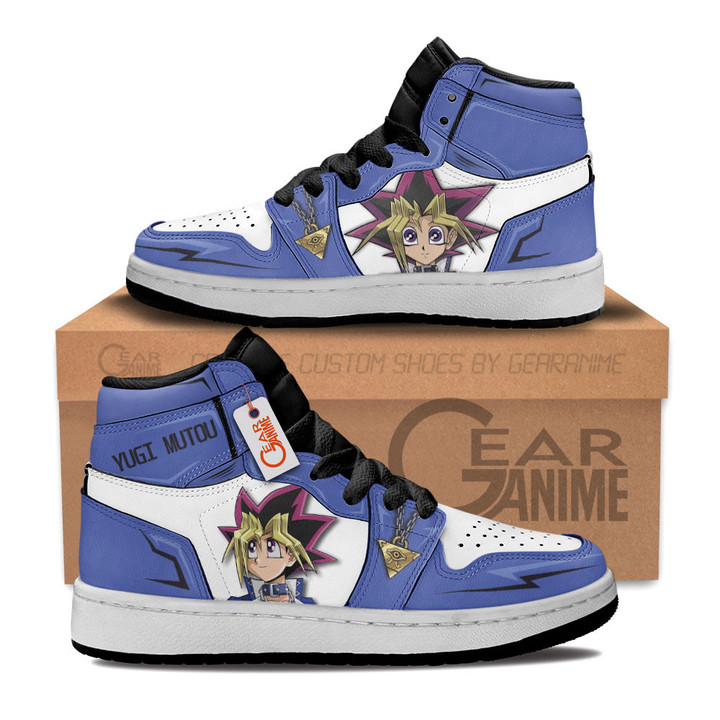 Yugi Mutou Kids Shoes Custom Kid Sneakers Gear Anime