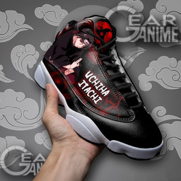 Itachi Sneakers Jutsu Sharingan Eyes Custom Anime Shoes - 4 - GearAnime