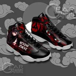 Itachi Sneakers Jutsu Sharingan Eyes Custom Anime Shoes - 3 - GearAnime