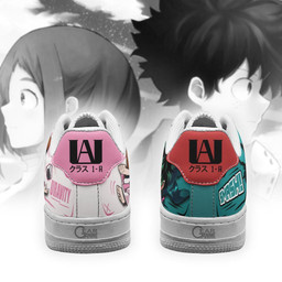 Uraraka and Deku Air Sneakers Custom Anime My Hero Academia Shoes - 3 - GearAnime