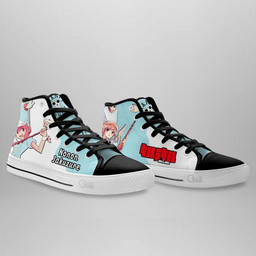 Kill la Kill Nonon Jakuzure High Top Shoes Custom Anime Sneakers - 4 - GearAnime