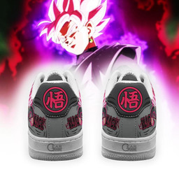 Goku Black Rose Air Sneakers Custom Anime Dragon Ball Shoes - 3 - GearAnime