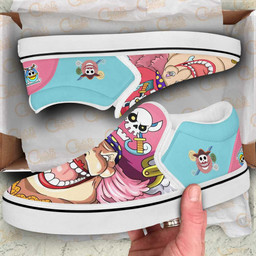Bigmom Pirates Slip On Sneakers Custom Anime One Piece Shoes - 2 - GearAnime