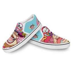 Bigmom Pirates Slip On Sneakers Custom Anime One Piece Shoes - 3 - GearAnime