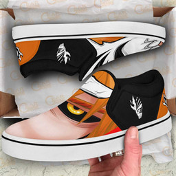 Ichigo Hollow Slip On Sneakers Custom Anime Bleach Shoes - 2 - GearAnime
