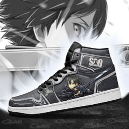 SAO Kirito Sneakers Custom Anime Sword Art Online Shoes - 3 - GearAnime