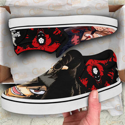 Asta Slip On Sneakers Custom Anime Black Clover Shoes - 3 - GearAnime
