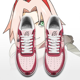 Haruno Sakura Air Sneakers Custom Anime Shoes For Fan - 3 - GearAnime
