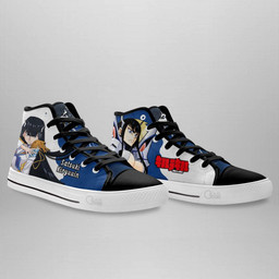 Kill la Kill Satsuki Kiryuuin High Top Shoes Custom Anime Sneakers - 4 - GearAnime